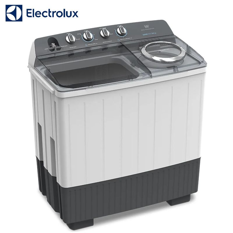 WESTINGHOUSE - Lavadora Semiautomática Westinghouse Carga Superior 15KG