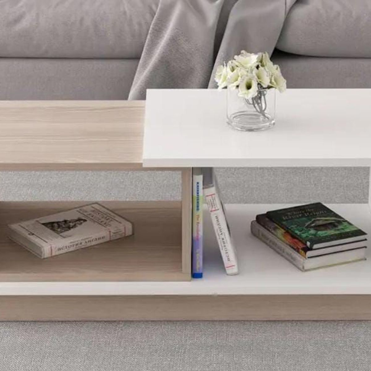 NACION MUEBLES - Mesa de Centro Minimalista Tim