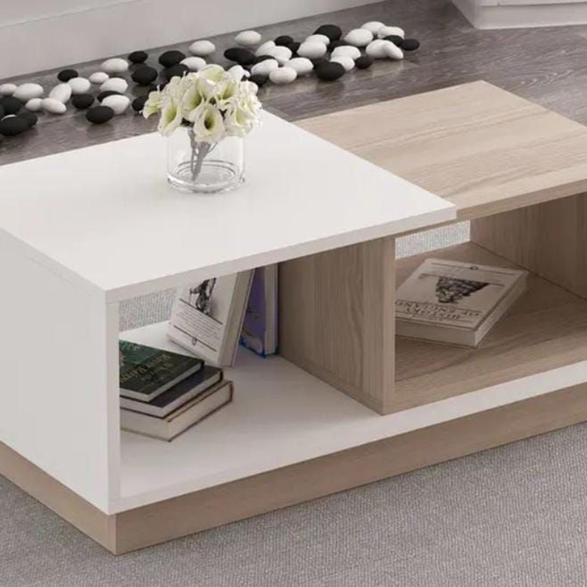 NACION MUEBLES - Mesa de Centro Minimalista Tim