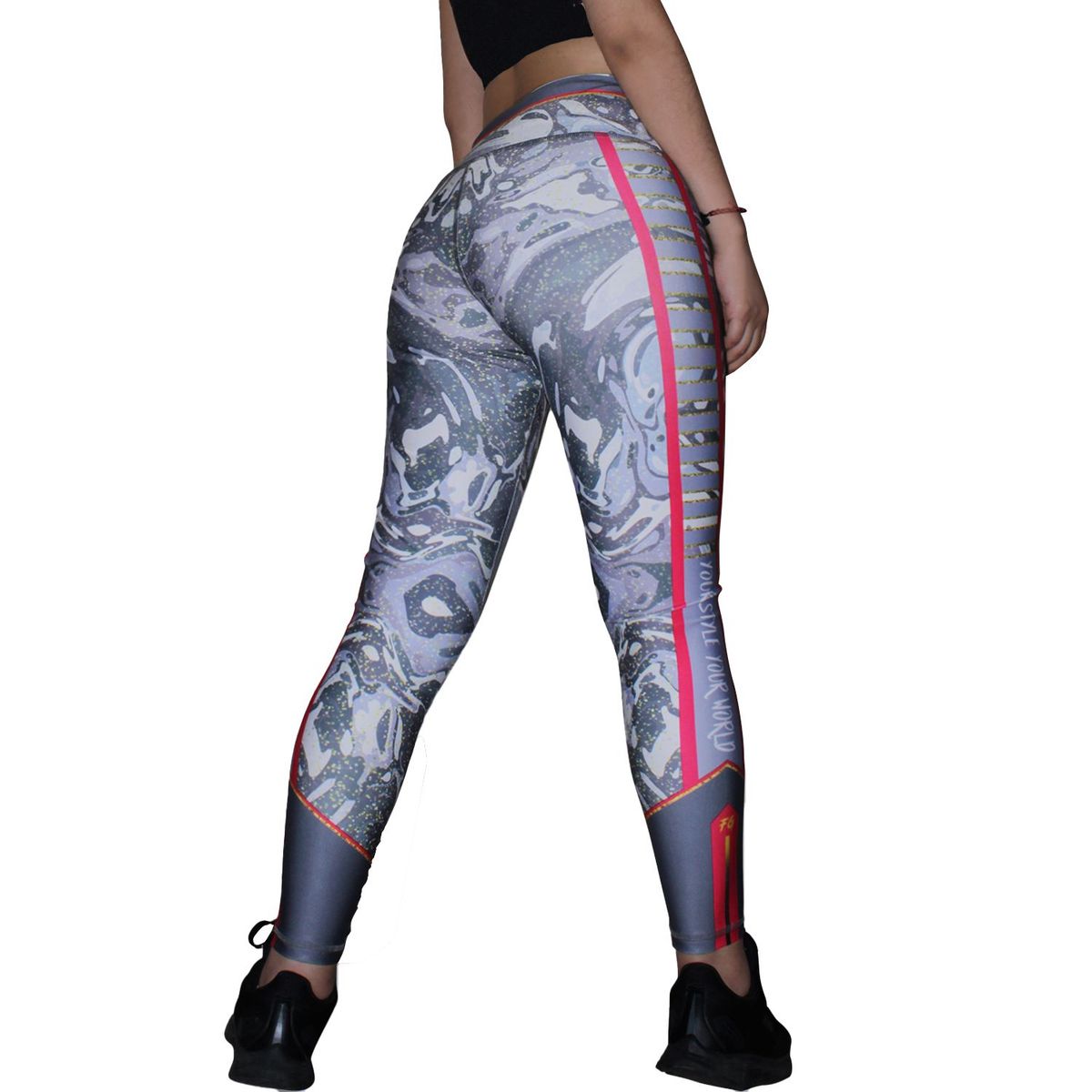 GENERICO - Malla Deportiva Suplex Mujer Fernanda Galvao Sublimado