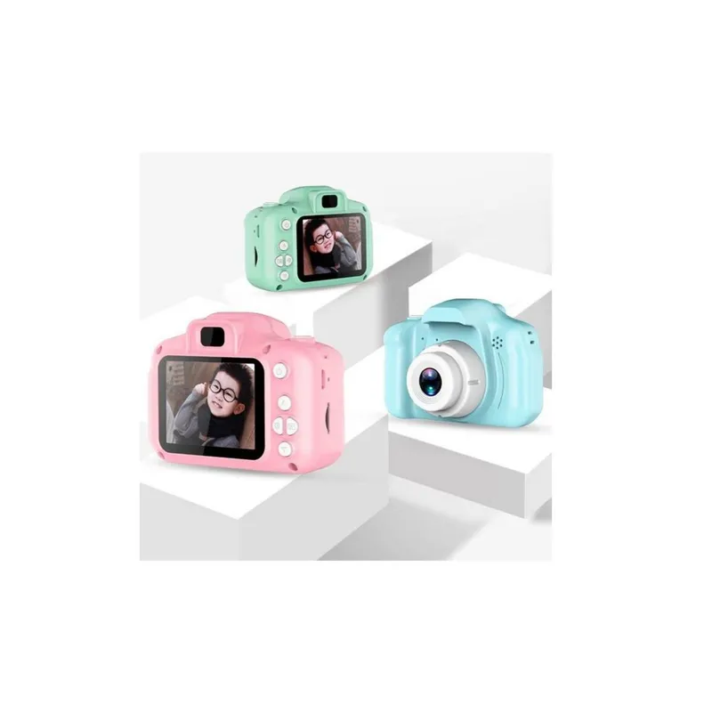 GENERICO - Cámara digital para niños toma fotos y videos con filtros