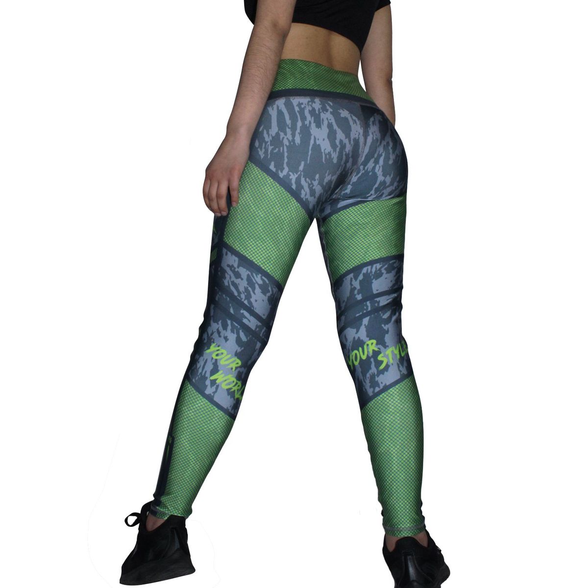 GENERICO - Malla Deportiva Suplex Mujer Fernanda Galvao Sublimado