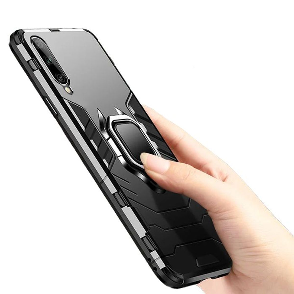 GENERICO - xiaomi Mi 9 armor color negro case