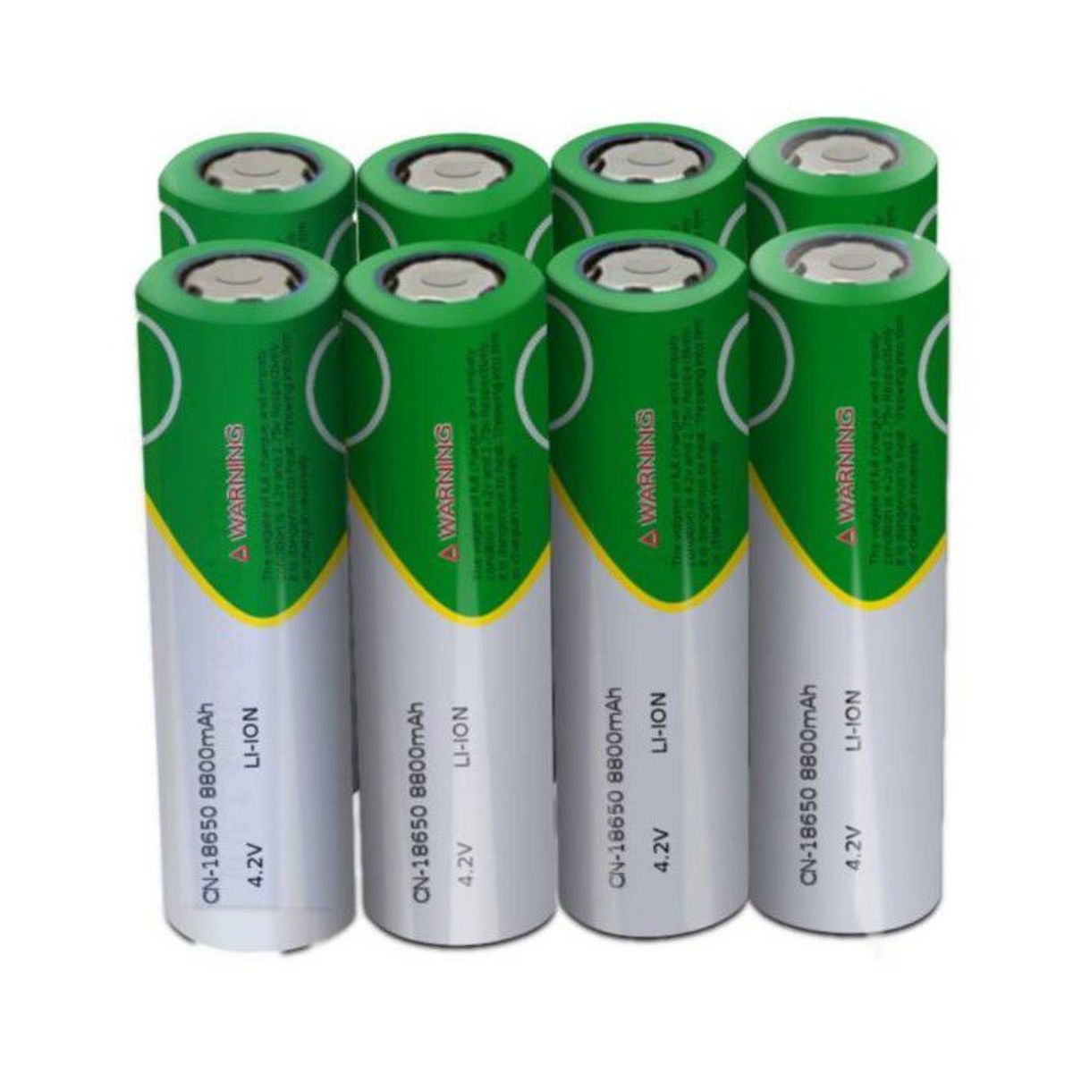 GENERICO - 1 baterias pilas litio recargable li ion cafini 18650