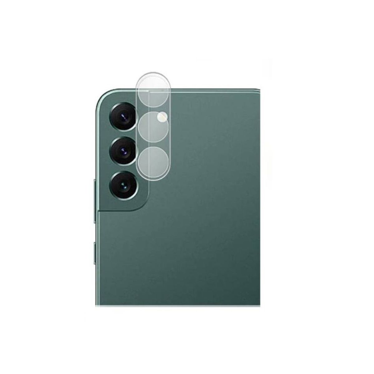 OTTOWARE - Protector de Cámara Transparente para Samsung S23