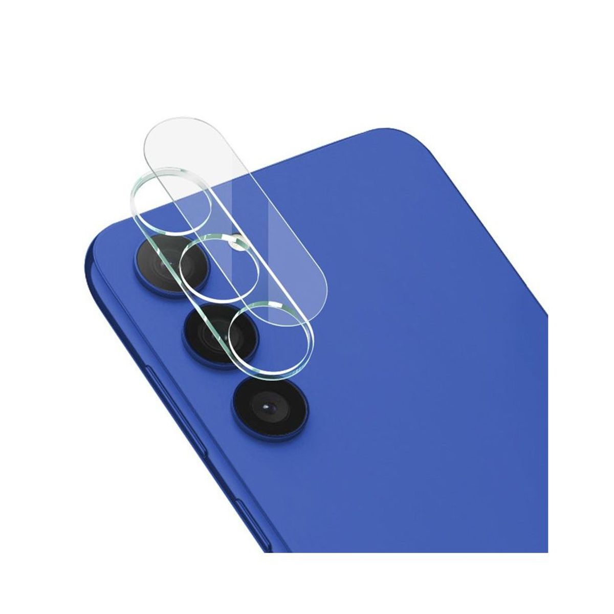 OTTOWARE - Protector de Cámara Transparente para Samsung S23 Plus