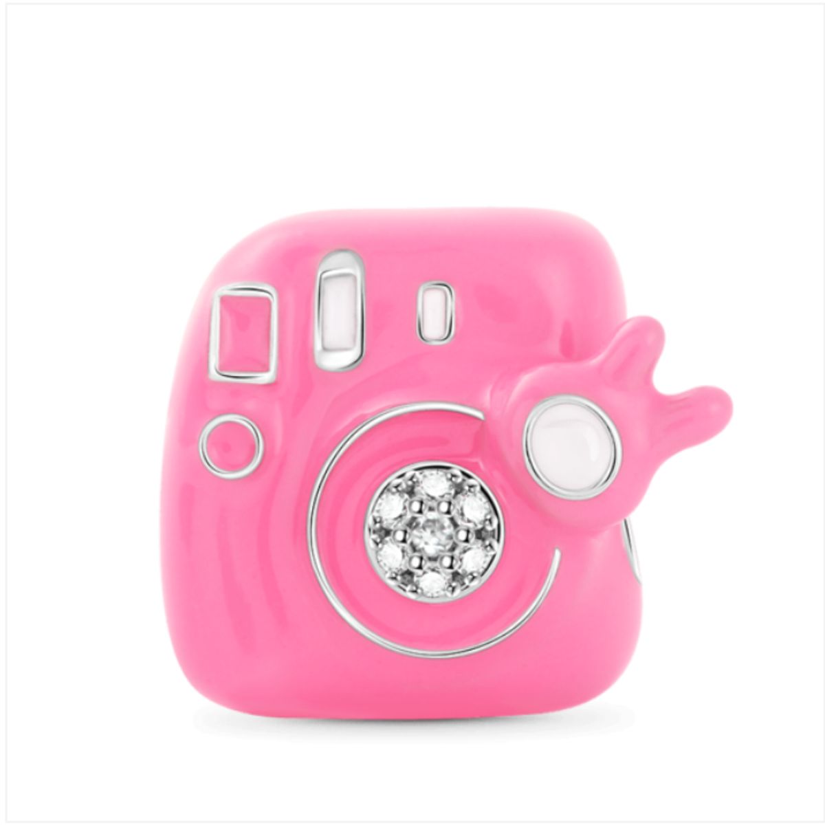 GENERICO - Charm de plata Gnoce Cámara Polaroid