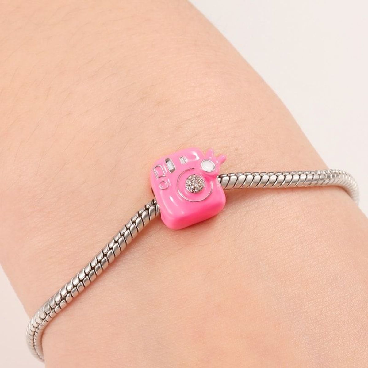 GENERICO - Charm de plata Gnoce Cámara Polaroid