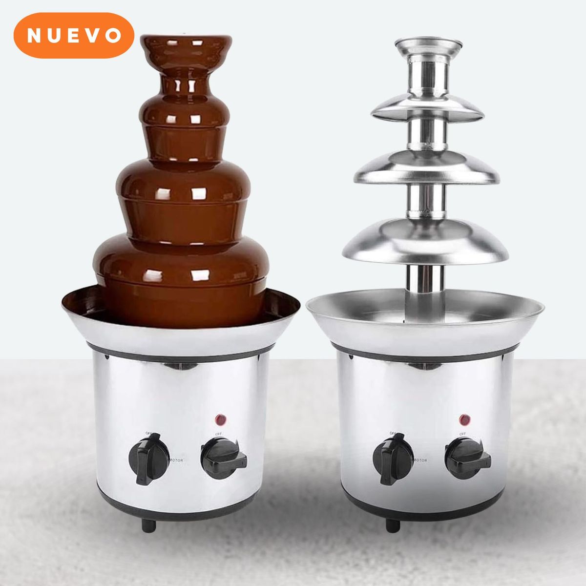 GENERICO - Fuente de Chocolate de Acero Inoxidable