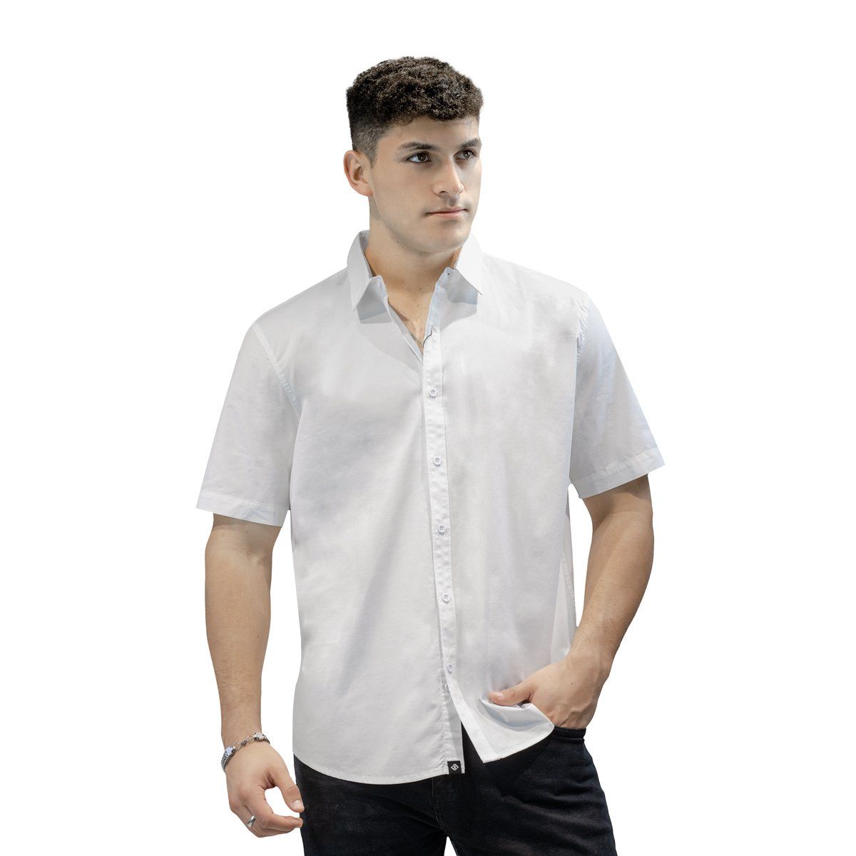 RIFF&RAFF - Camisa Manga Corta Hombre Clap RIFF&RAFF