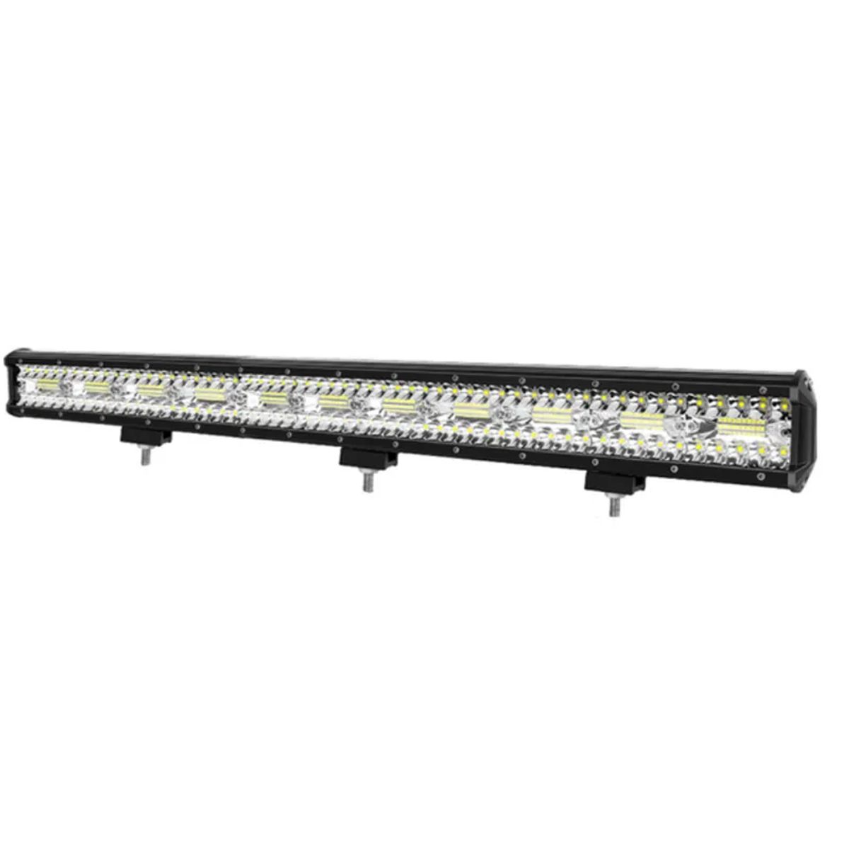 KOBO - Neblinero Led 840W 100CM 1 METRO Dual Blanco Ambar Y Estrobo