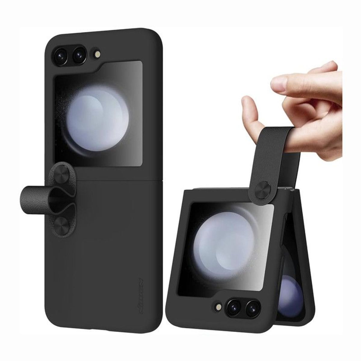 NILLKIN - Z FLIP 5 CASE SILKY NILLKIN - NEGRO