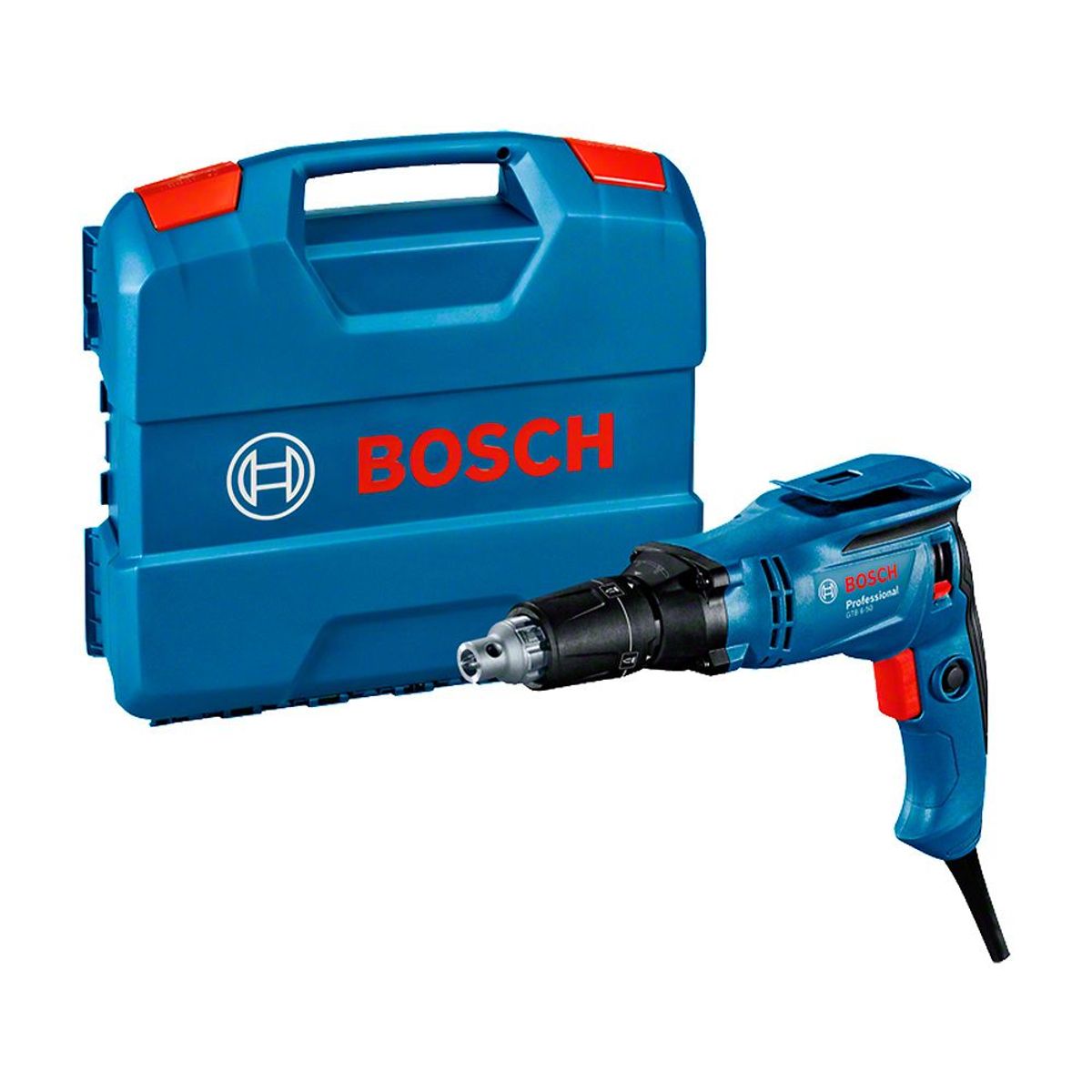 BOSCH - Atornillador Drywall 650W Maleta Plástica GTB 650 Bosch