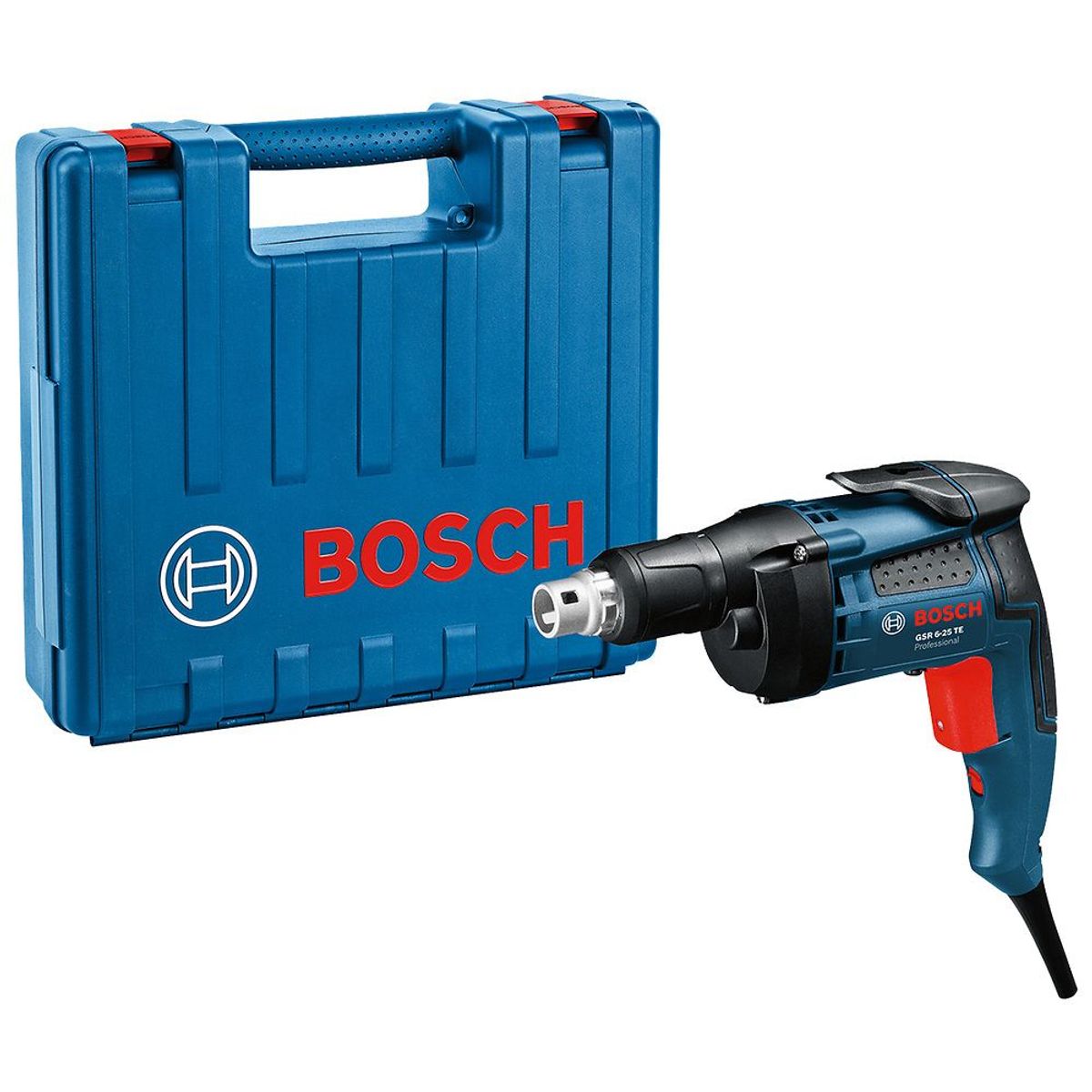BOSCH - Atornillador Drywall 701W +Punta GSR 6-25 TE Maletin Bosch