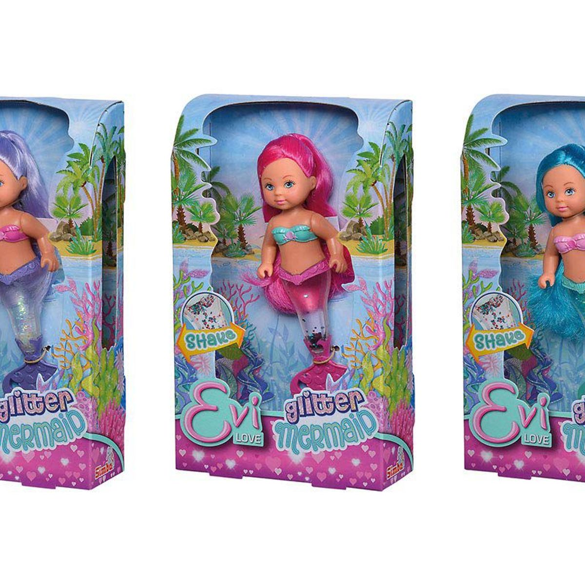 EVI LOVE - Juguete Muñeca Evi Love Sirenita Brillante Surtido