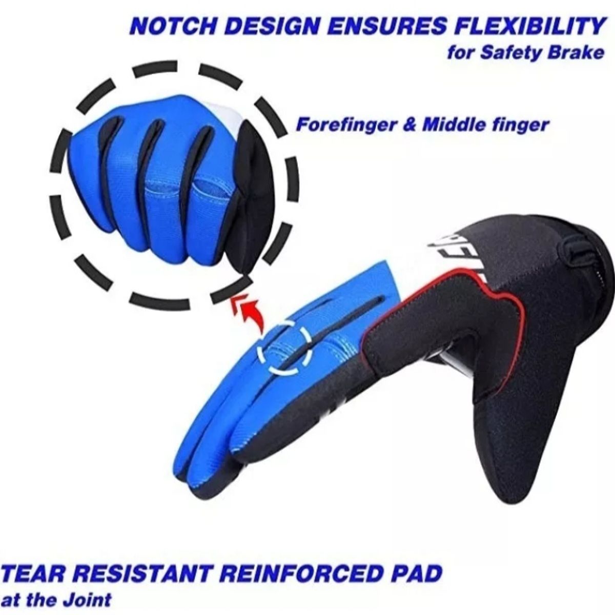 GENERICO - Guantes de Moto Bicicleta AEGEND - M