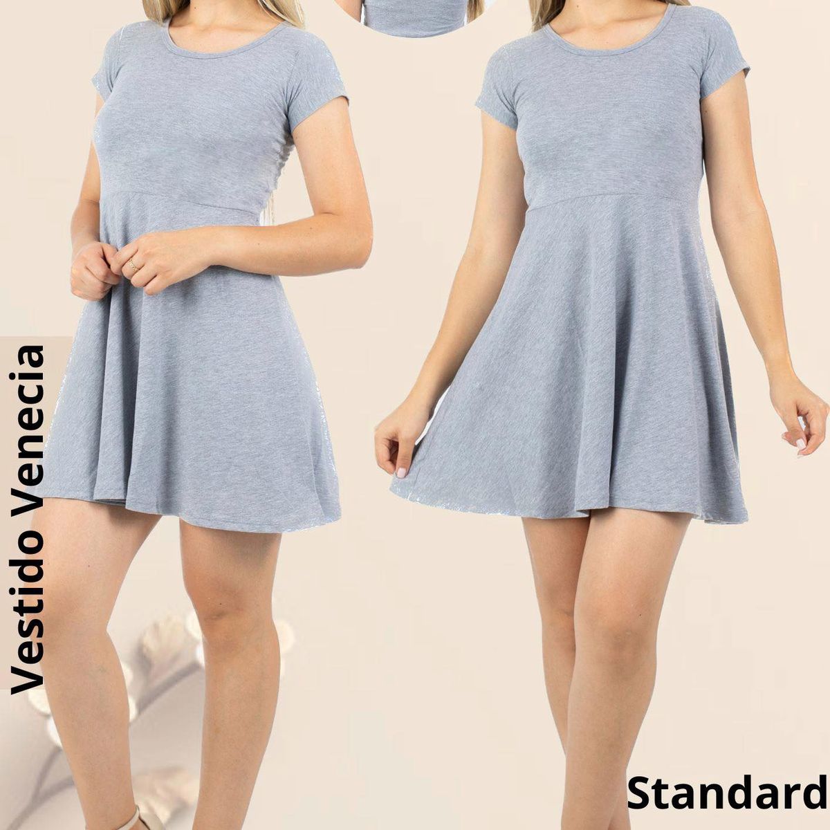 GENERICO - VESTIDO VENECIA  ALGODÓN DAMA  MUJER ROQUE