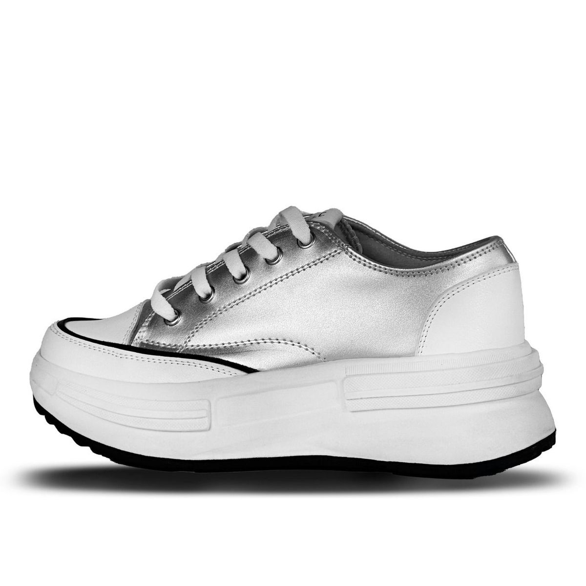 BASHIRA - Zapatilla para dama Nara Plata