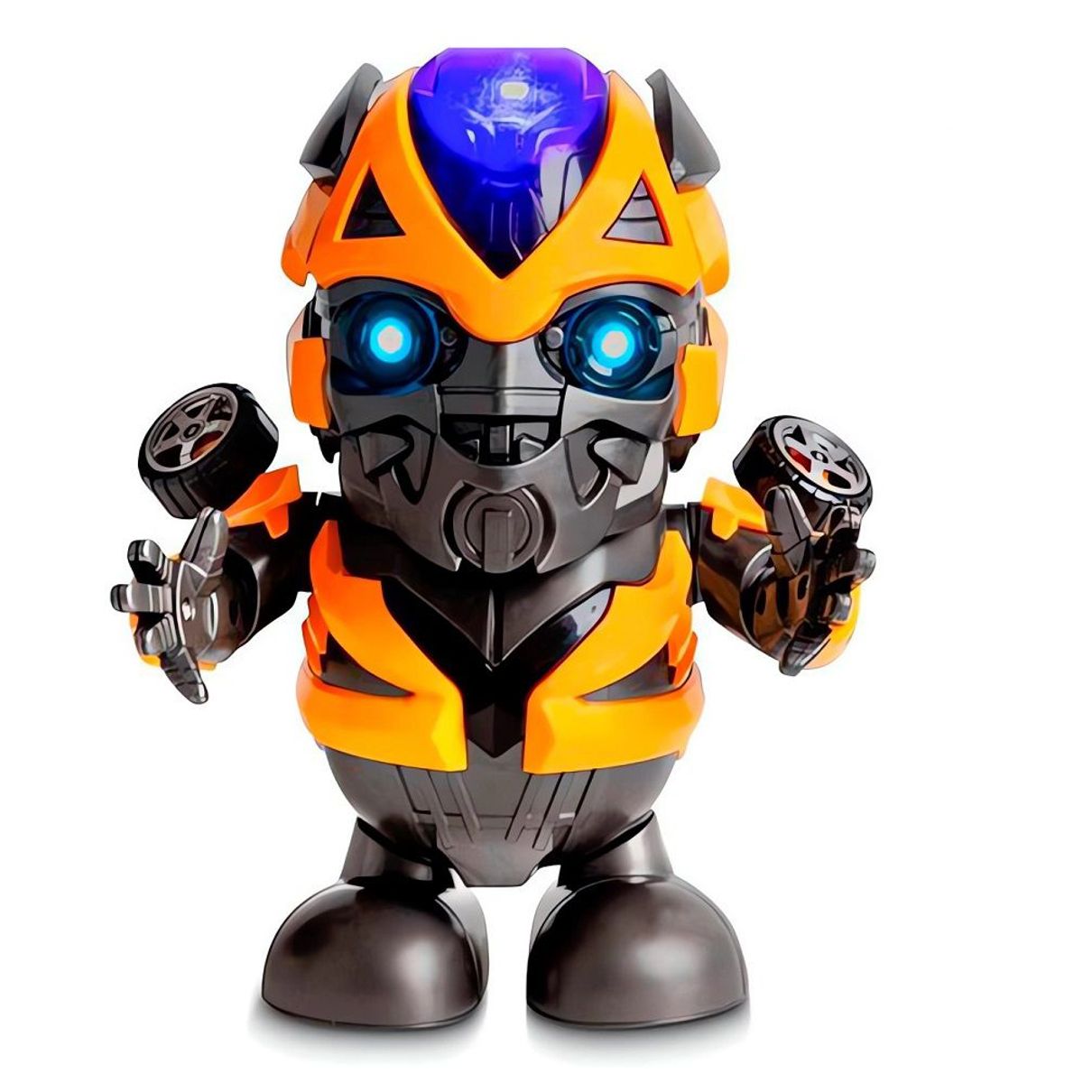 GENERICO - Robot Bailarín Musical y Luces Led Modelo Bumblebee
