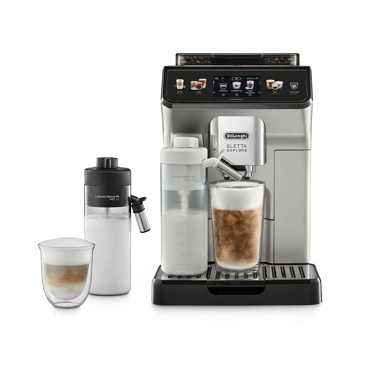 DELONGHI - Cafetera Superautomática Eletta Explore Cold Brew