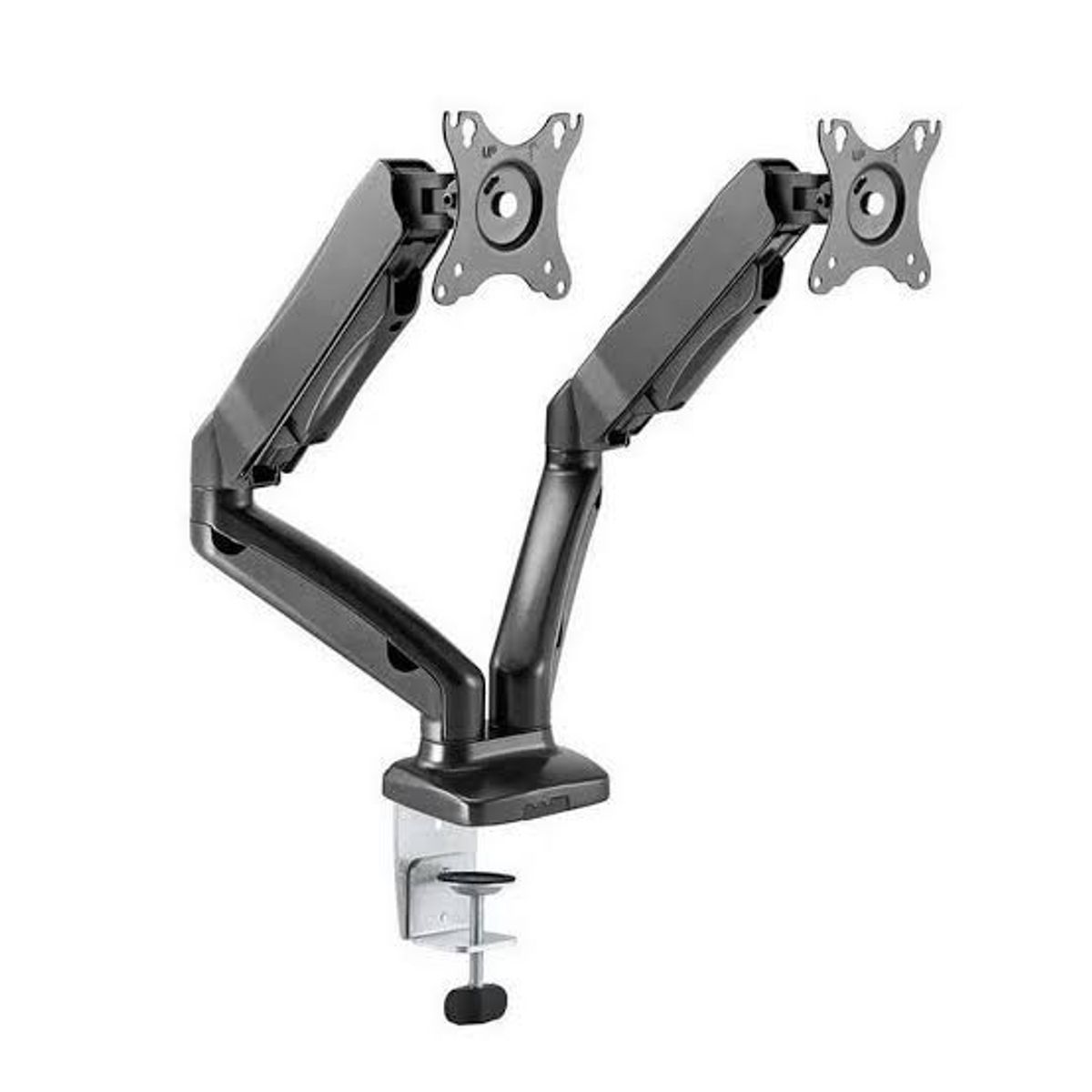 GENERICO - RACK HIDRAULICO DOBLE DE MONITOR 13 A 32" EN ESCRITORIO