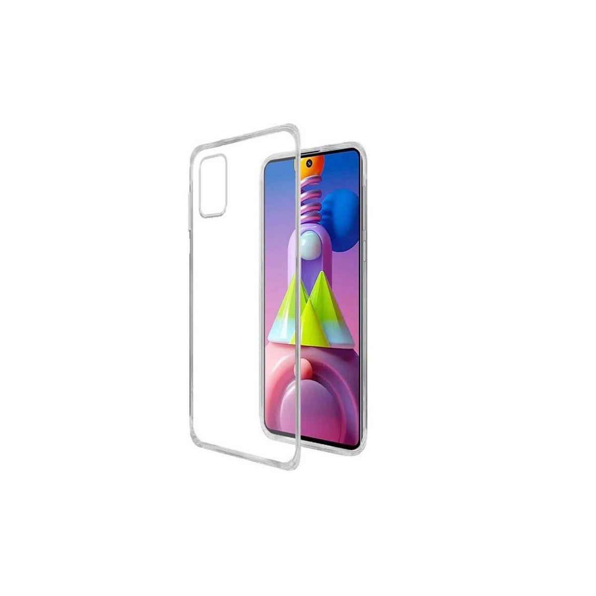 GENERICO - Case Space Samsung Galaxy M51- Transparente