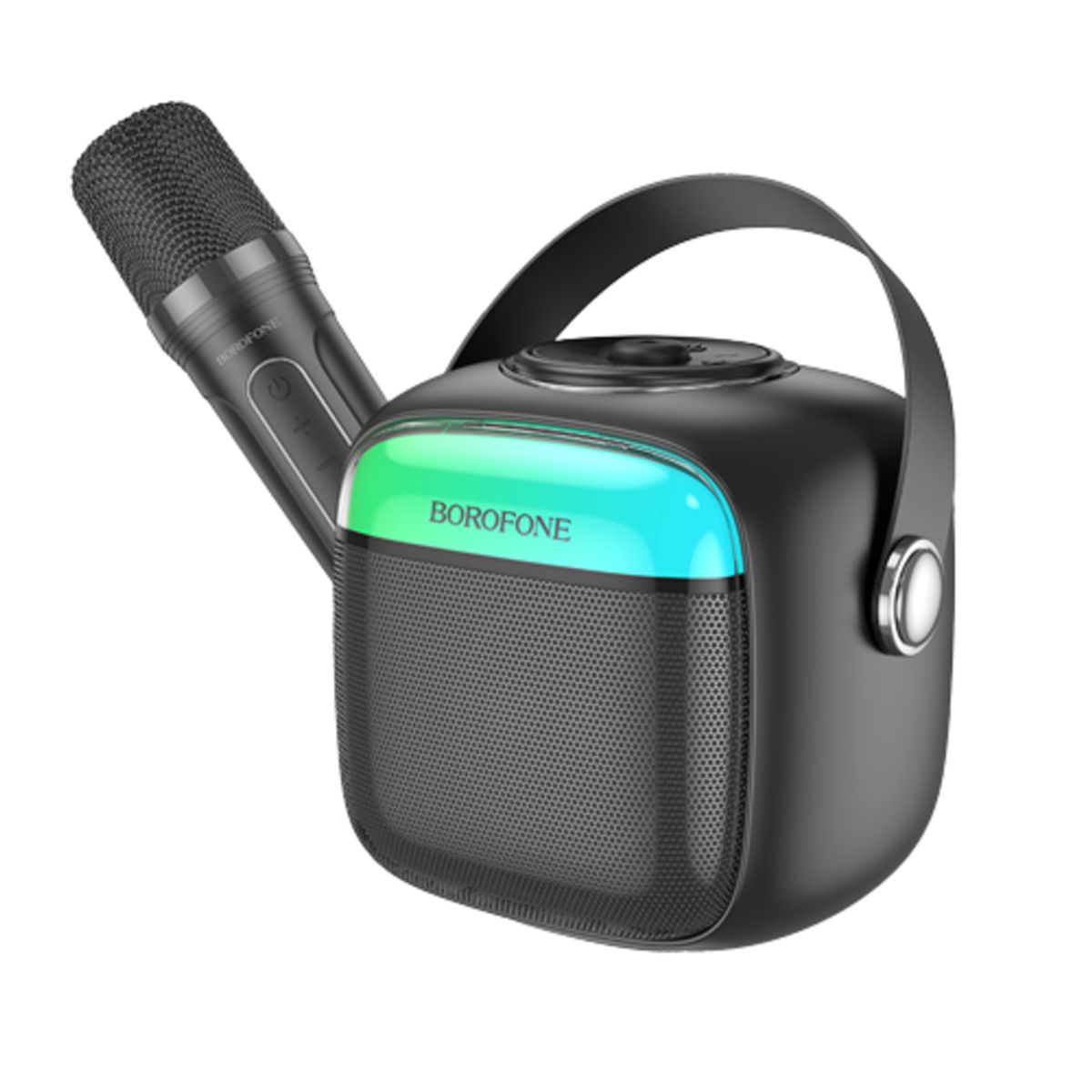SINOCAMCO - Mini Karaoke Portatil Con Microfono BLACK