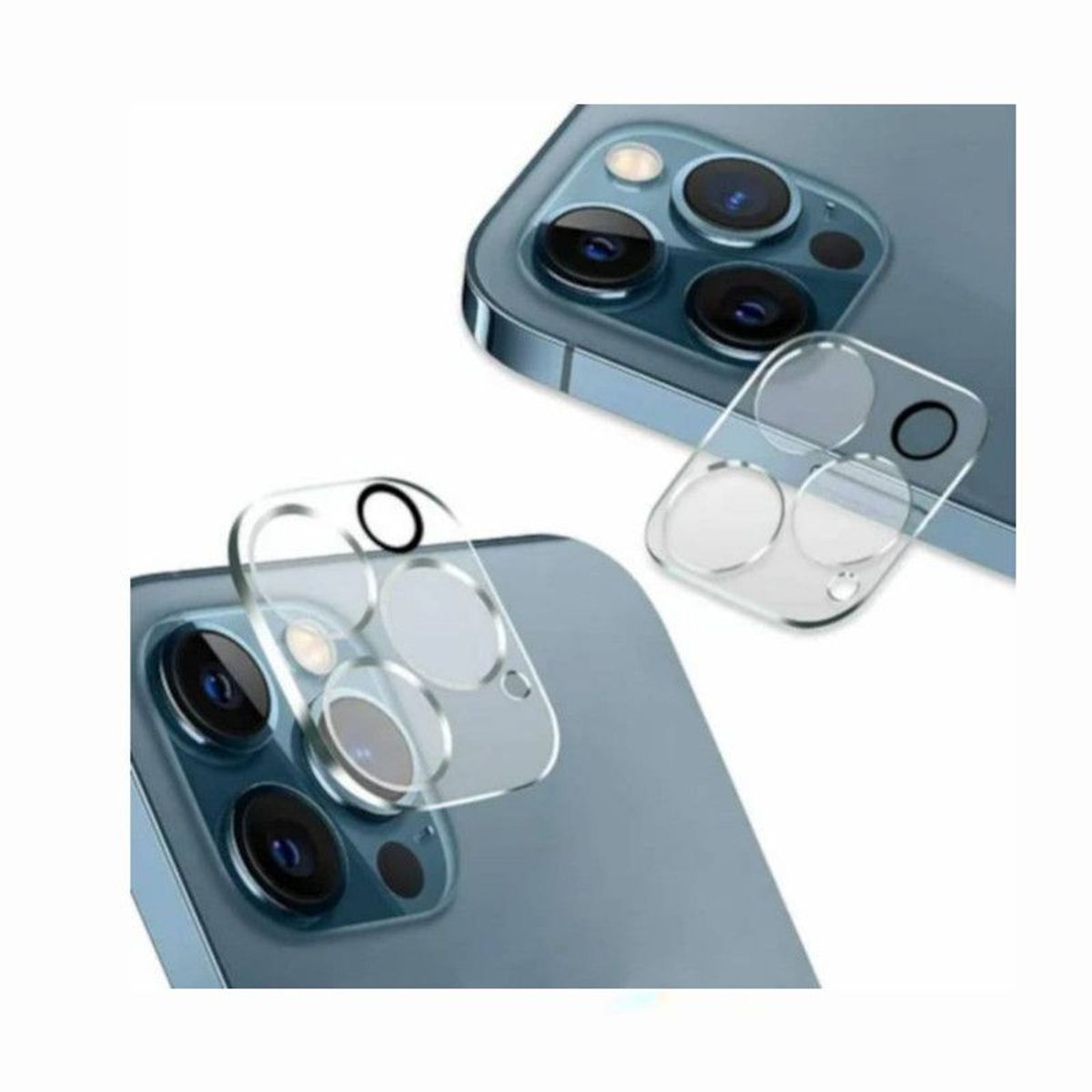 CASE - Mica de Camara Para Iphone 15 Pro Max Transparente.