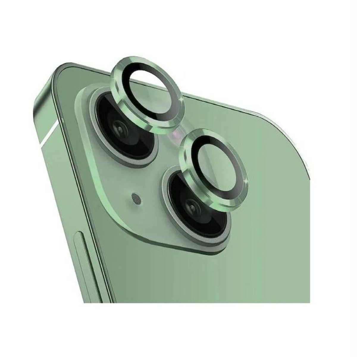 CASE - Mica de Vidrio Individual Para Iphone 15/15 Plus - Verde