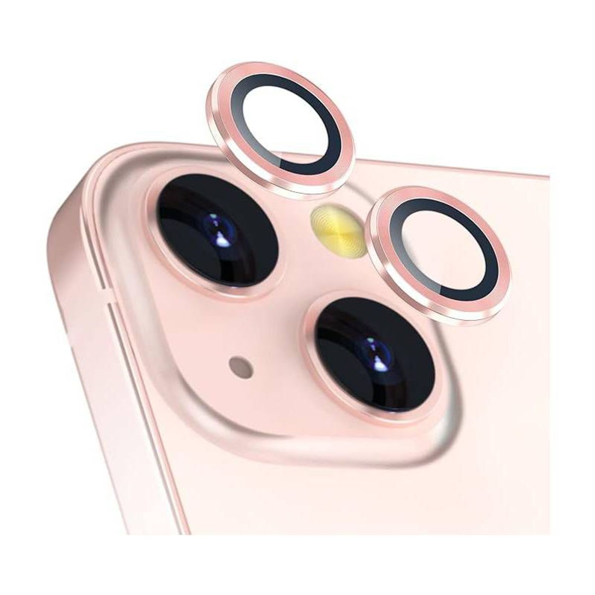 CASE - Mica de Vidrio Individual Para Iphone 15/15 Plus - Rosa