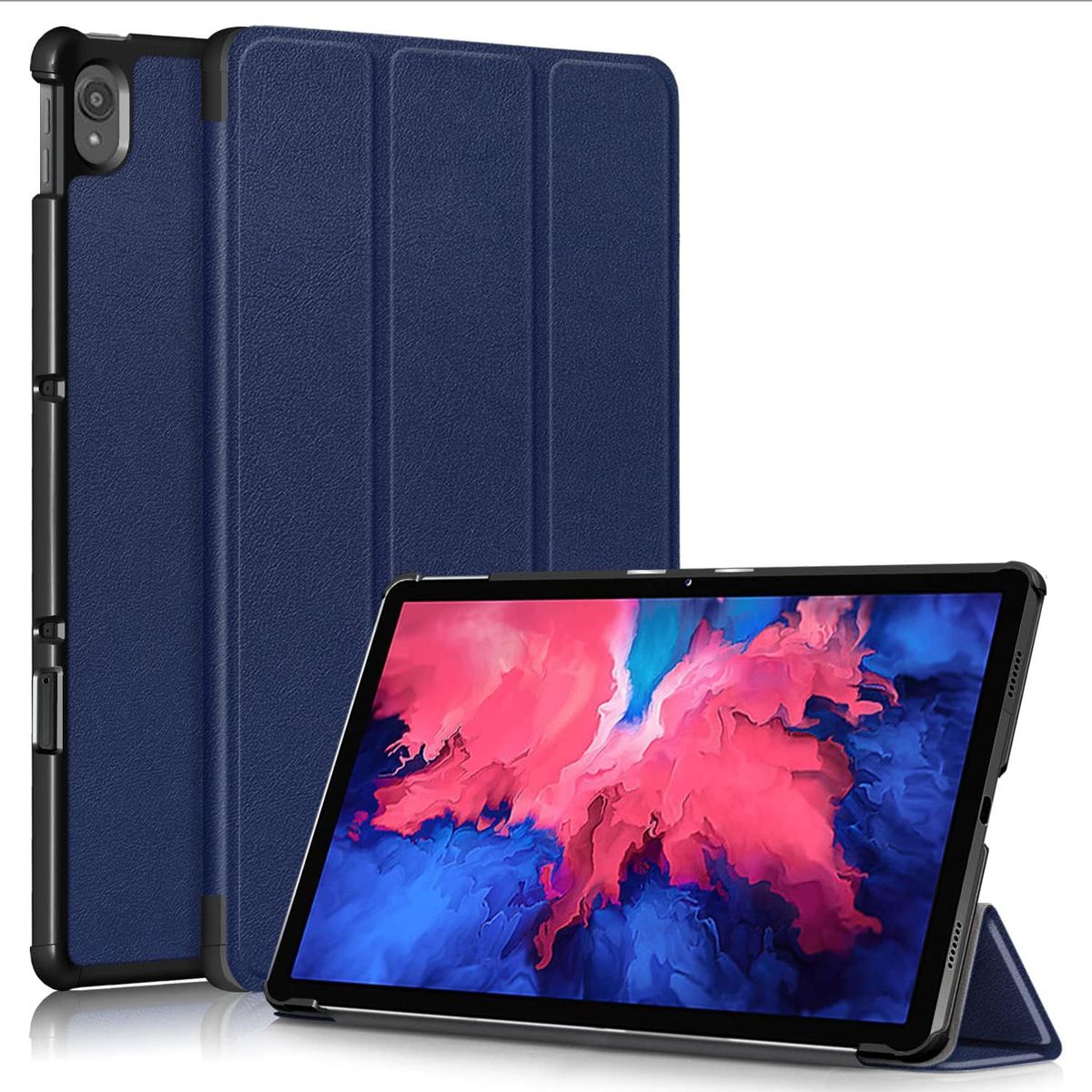 GENERICO - Funda Bookcover para Tablet Lenovo P11 Tb-J606fTb-J606x Azul
