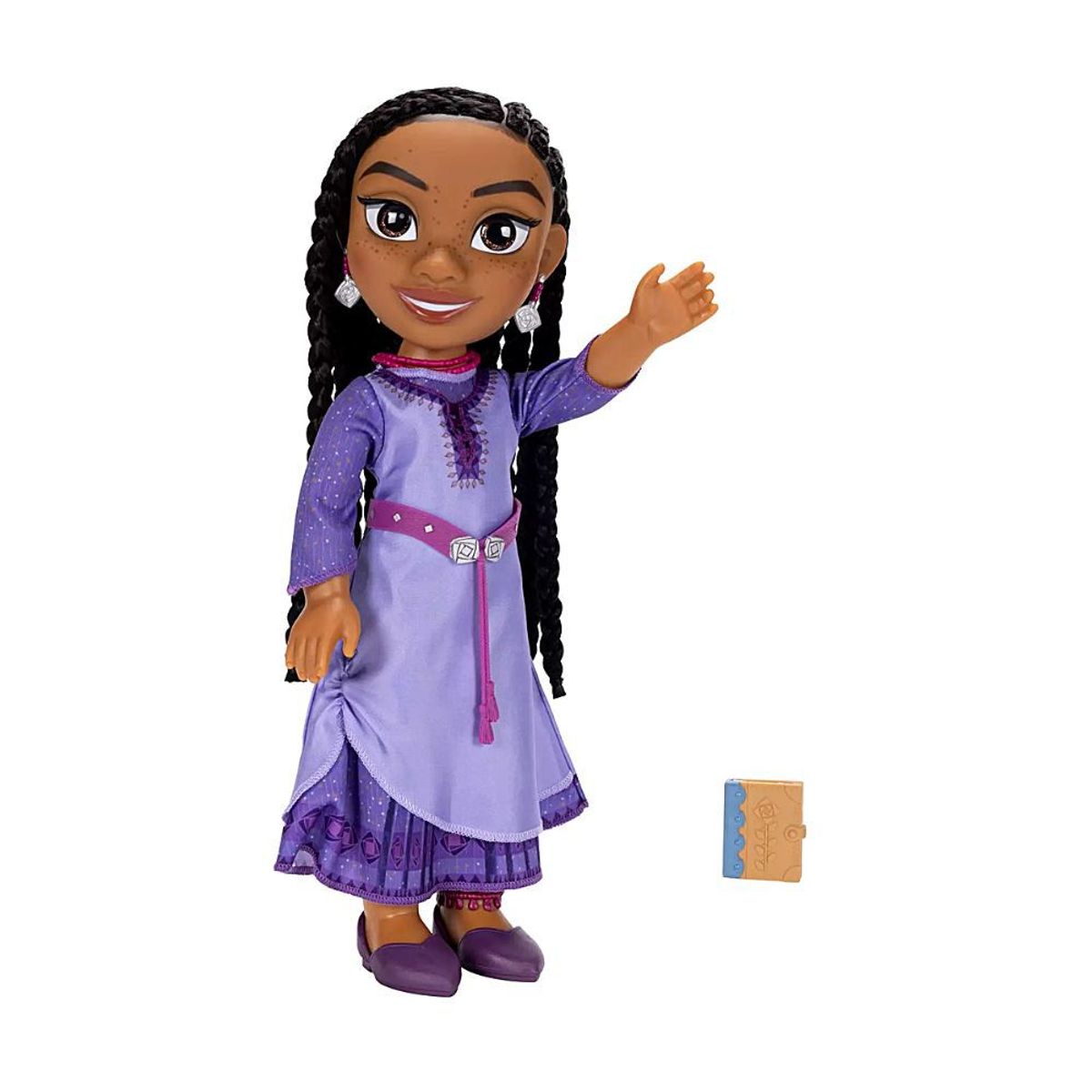 JAKKS PACIFIC - Muñeca Asha Wish Disney Versión Grande