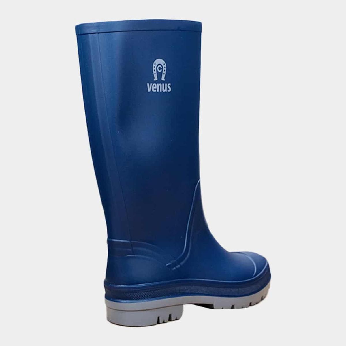 VENUS - Venus Bota de lluvia para mujer Llanera Media Azul