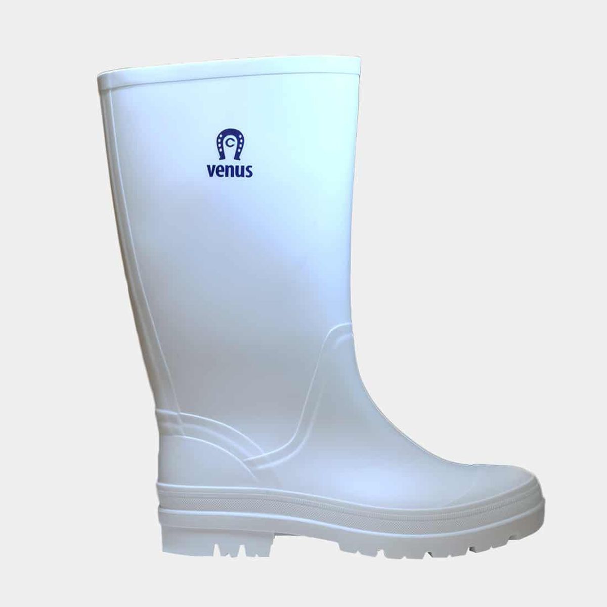 VENUS - Venus Bota de lluvia para mujer Llanera Media Blanco