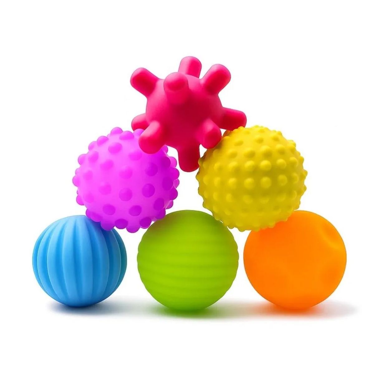 GENERICO - Set Bolsa De Pelotas Sensoriales Para Bebés