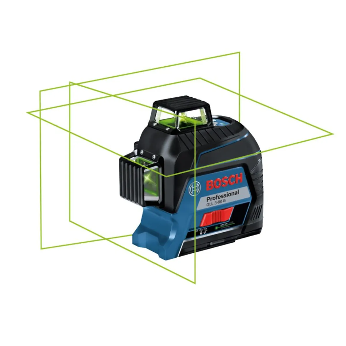 BOSCH - Nivel laser 360 G 30M Luz Verde Bosch GLL 3-80 G