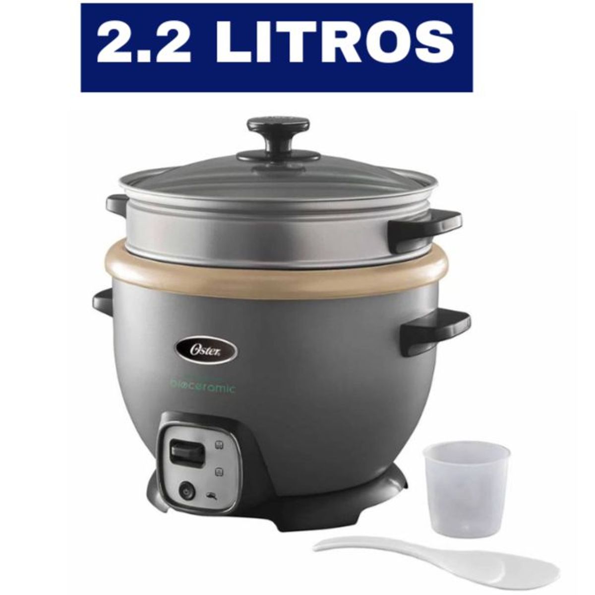 OSTER - Olla Arrocera Oster 22L Bioceramic CKSTRC7130S