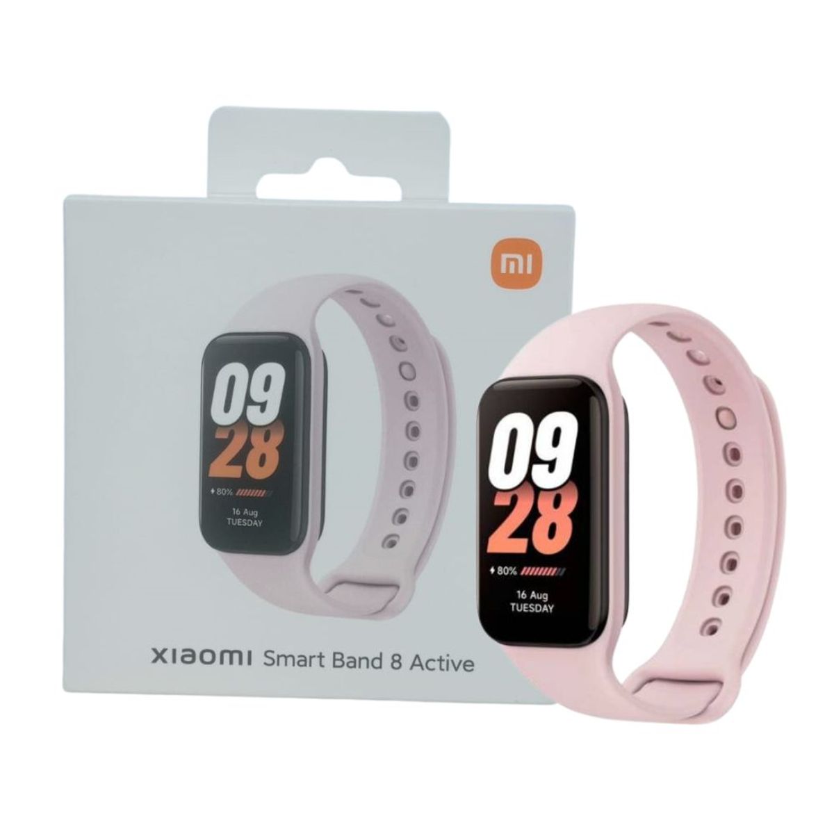 XIAOMI - Xiaomi Smart Band 8 Active Bluetooth Pantalla 1.47” hasta 14 días - PK