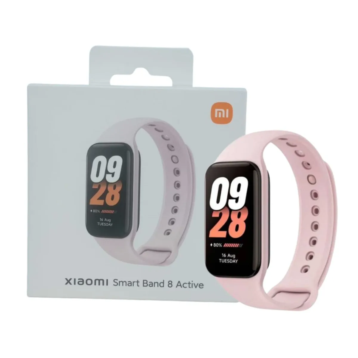 XIAOMI - Xiaomi Smart Band 8 Active Bluetooth Pantalla 1.47” hasta 14 días - PK