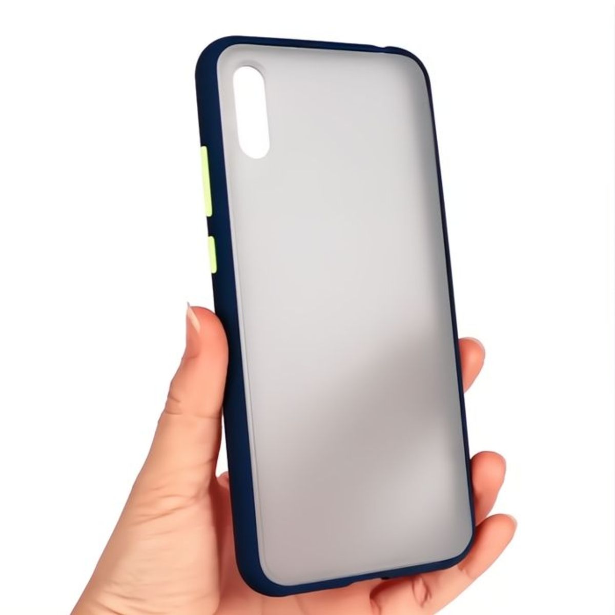 GENERICO - Redmi 9A xiaomi funda mate ahumado azul