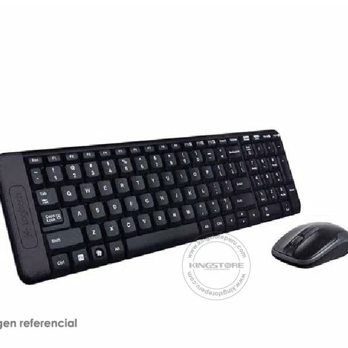 LOGITECH - Teclado Logitech  mouse MK220 Wireless usb sp Negro PN 920-004430