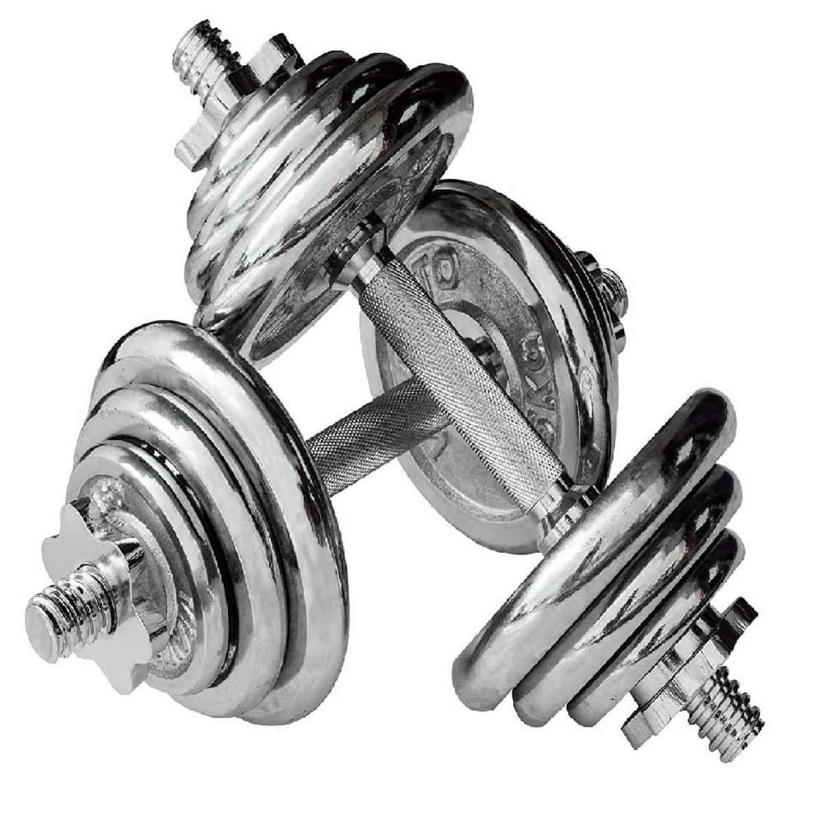 OTTOWARE - Set De 30Kg Pesas Cromadas