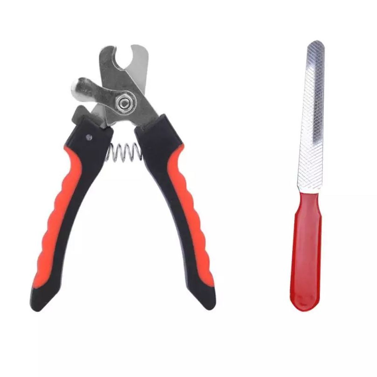 GENERICO - Alicate Tijera con lima Corta Uñas para Perro Mascota