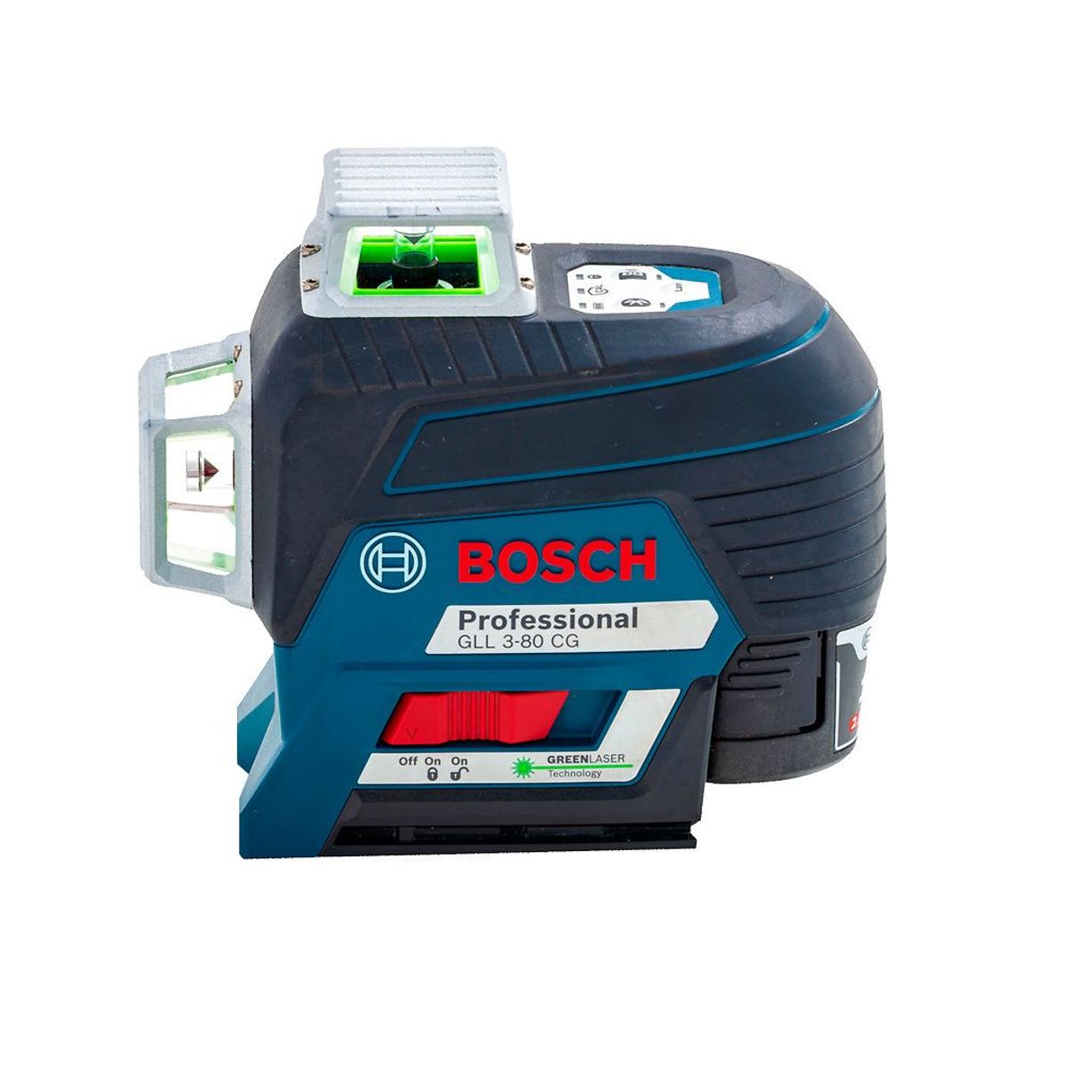 BOSCH - Nivel Laser Verde Bosch GLL 3-80 CG 360 Bluetooth + Receptor
