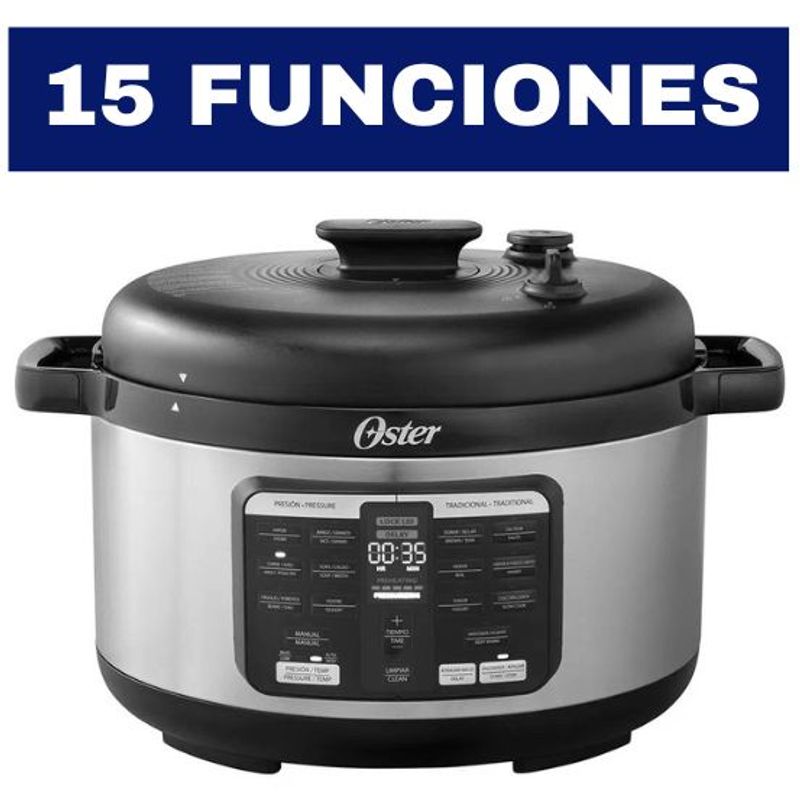 OSTER - Multi Olla Ovalada Oster 15 Funciones CKSTPCECOV57 Acero