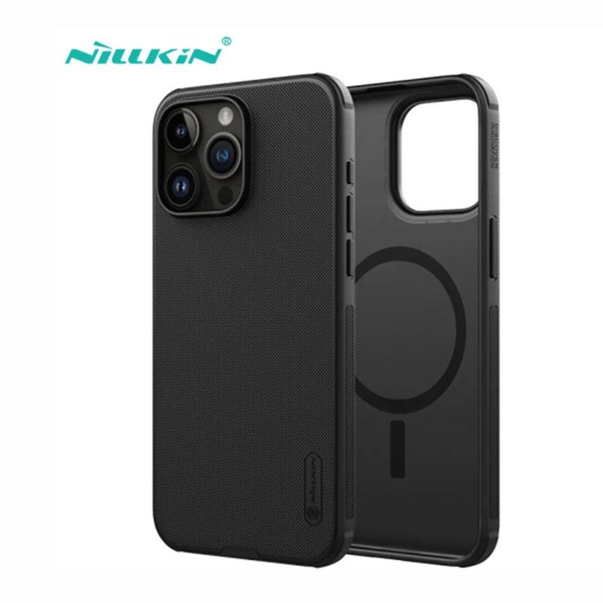 NILLKIN - Iphone 13 Case Nillkin SUPER FROSTED SHIELD CON MAGSAFE - NEGRO