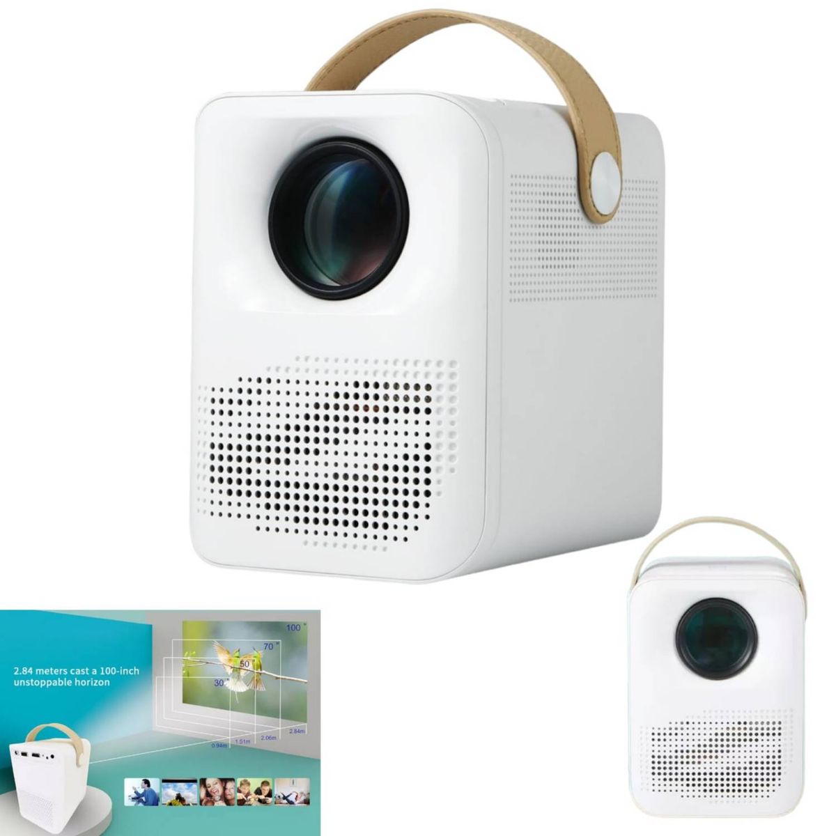 OEM - Proyector Multimedia 1080P Ultra HD Bluetooth 3000Lumens