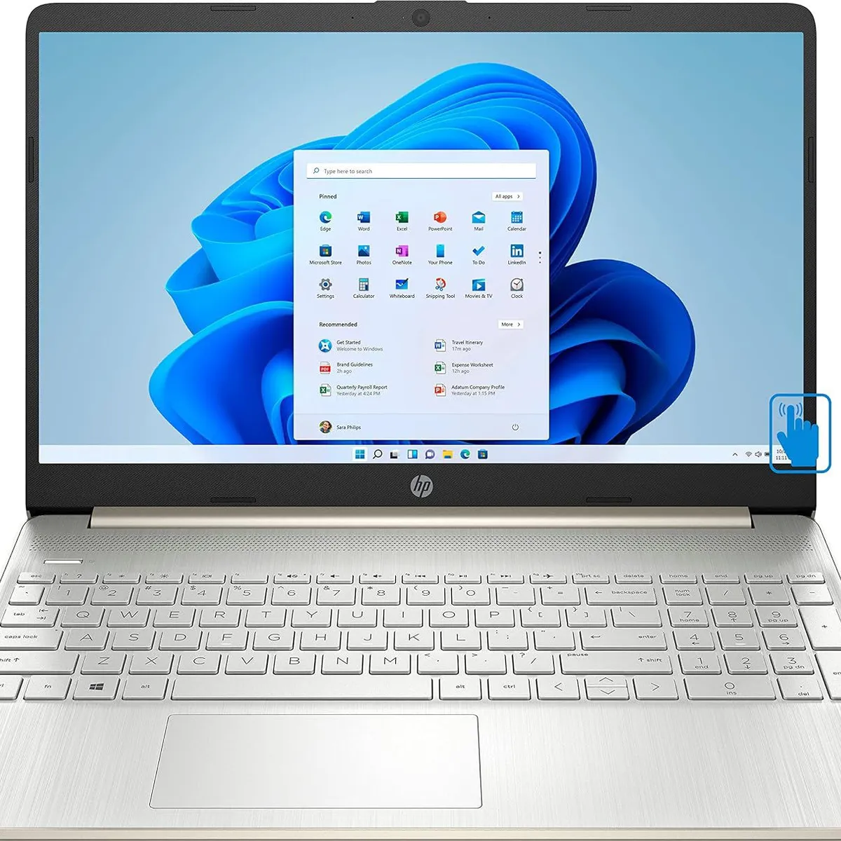 HP - Laptop HP 15-dy2073dx táctil 156 Intel Core i7 1165G7 16GB de RAM 512GB SSD Intel Iris Xe