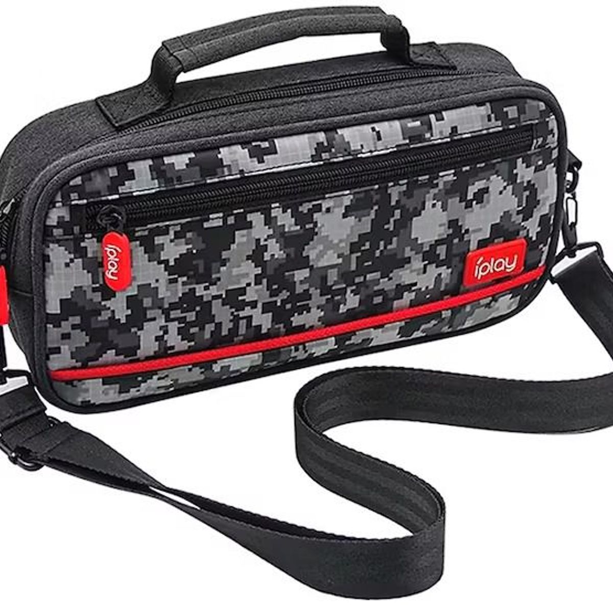 UNIVERSAL - BOLSO PROTECTOR IPLAY PARA NINTENDO SWITCH Y SWITCH LITE CAMUFLADO