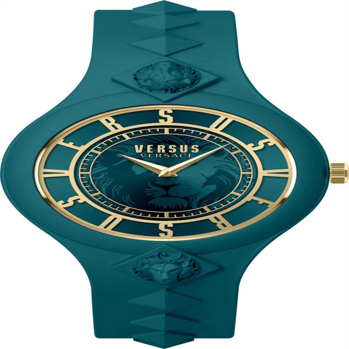 VERSACE - RELOJ VERSUS VERSACE VSP1R1921 PARA MUJER EN VERDE DE SILICONA